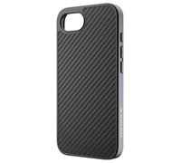 Black Rock Mobile Robust Carbon pour iPhone 16e/17e – Fibre de carbone, Protection antichoc, Noir
