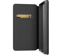 Black Rock Booklet \ Slim Folio\ für Samsung Galaxy S25 Ultra, Schwarz Étui portefeuille Samsung G