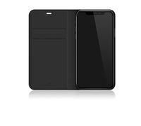 Black Rock Coque de protection "The Standard" (pour Apple iPhone Xs Max, design mince, en plastique, protection idéale, protection à 180° ou 360°, rabat magnétique) Noir