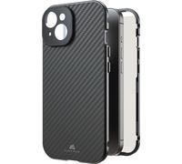 Black Rock Étui pour iPhone 15 en carbone Protection intégrale 360° - Real