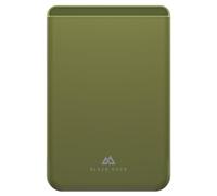 Black Rock Urban Mag Wallet (Portefeuille Compatible MagSafe®, Porte Cartes pour iPhone 12/13/14/15/16 Séries) Vert Olive