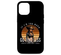 Black Rodeo Queen - Hommage Occidental Afro-américain Coque pour iPhone 12/12 Pro