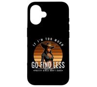 Black Rodeo Queen - Hommage Occidental Afro-américain Coque pour iPhone 16