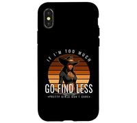 Black Rodeo Queen - Hommage Occidental Afro-américain Coque pour iPhone X/XS