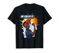 Black Rosie | WE CAN DO IT | Femme afro-américaine T-Shirt