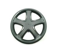 Black Roue arrière Rear Wheel Assy Compatible with Philips Bagless Vacuum Cleaner