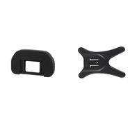 Black Rubber Wrapped Plastic Eyecup Eyepiece EB for Canon EOS 60Da 6D 5DII & Flash Stand AS-21 ISO 518 Hot Shoe