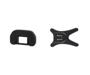 Black Rubber Wrapped Plastic Eyecup Eyepiece EB for Canon EOS 60Da 6D 5DII & Flash Stand AS-21 ISO 518 Hot Shoe