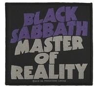 Black Sabbat - Patch Master of Reality (à Aufnäher)