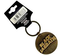 Black Sabbath 3D Wavy Logo Double Sided Porte-Clés Keychain Size One Size
