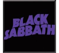 Black Sabbath - Aimant pour réfrigérateur, Logo ondulé RO7240 (Taille unique) (Noir/Violet)