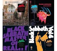Black Sabbath Albums Collection 1970-1972 : Black Sabbath + Paranoid + Master Of Reality + Vol. Lot de 4