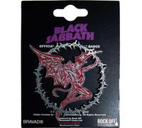 Black Sabbath - Anneau démoniaque - Badge - Métal RO11765 (Taille unique) (Noir)