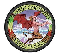 Black Sabbath Badges - World Tour '78 - Black Sabbath Patch - tissée & Licence.