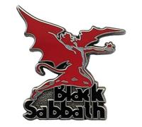 Black Sabbath Band Logo And Daemon Pin Badge