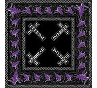 Black Sabbath - Bandana Logo pour homme/femme unie RO9750 (Taille unique) (Noir/Blanc)