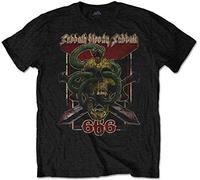 Black Sabbath 'Bloody Sabbath 666' (Black) Womens Fitted T-Shirt (Medium)