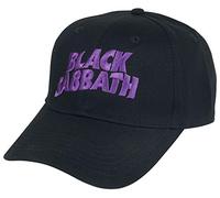 Bravado! Designs Casquette de baseball Black Sabbath Demon & Logo Noir