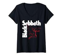 Black Sabbath - Créature officielle T-Shirt avec Col en V