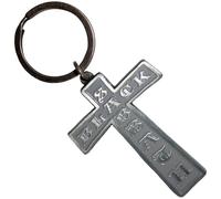 Black Sabbath Cross Band Logo Porte-Clés Keychain Size One Size