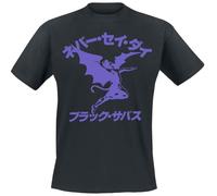 Black Sabbath Demon Japan Homme T-Shirt Manches Courtes Noir 3XL 100% Coton Regular/Coupe Standard