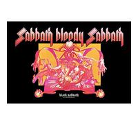 Black Sabbath Drapeau Sabbath Bloody Sabbath 105 x 66 cm