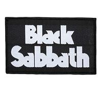 Black Sabbath Écusson avec logo classique tissé et sous licence !