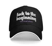 Black Sabbath et Ozzy Retour Au Commencement Merch Event Tee avec Lineup Casquette de Baseball Couple Trucker Chapeau Casquettes de Baseball Coton, pour Toutes Les Saisons