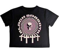 Black Sabbath - "Hypnotic Skull" Débardeur court pour femme RO12621 (L) (Noir)