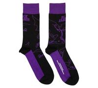 Black Sabbath Logo And Demon Femme Ankle Chaussettes Size One Size