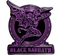 Black Sabbath - Logo - Insigne "Daemon" - Aiguille en alliage de zinc RO13964 (Taille unique) (Violet/Noir)