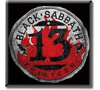 Black Sabbath - 13 Flame Circle Fridge Magnet [Import]