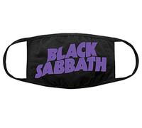 Black Sabbath - Mascherina Black Wavy Logo [Import]