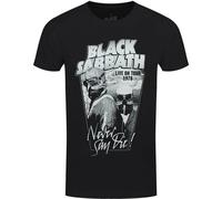 Black Sabbath - "Never Say Die" T-shirt Homme/Dame Unie RO549 (XXL) (Noir)