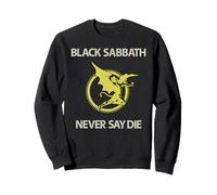 Black Sabbath Officiel Never Say Die Devil Sweatshirt