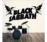 Black Sabbath Ozzy Vinyle Stickers Muraux Home Decor Salon Mur Art Decal Hip Hop Bar Papier Peint Murale 89X42 Cm