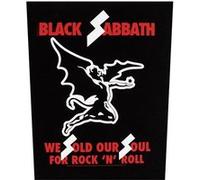 Black Sabbath Patch We Sold Our Souls 29 x 36 cm Noir G