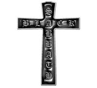 Black Sabbath Pin Badge Cross Band Logo Nouveau Officiel Metal Lapel 3Cm X 4Cm Size One Size