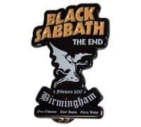 Black Sabbath Pin Badge: The End Size One Size