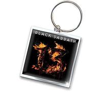 Black Sabbath - Portachiavi Black Sabbath 13 Keyring (Metallo Quadrato Con Foto) [Import]