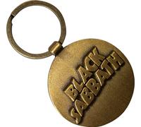 Black Sabbath - Porte-clés Logo ondulé RO13262 (45 mm) (Or)