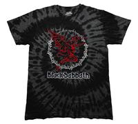 Black Sabbath 'Red Henry' (Dip-Dye Multicoluer) T-Shirt - NOUVEAU ET OFFICIEL