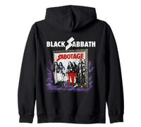 Black Sabbath Sabotage Album Cadre Portrait Rock Vintage Sweat à Capuche