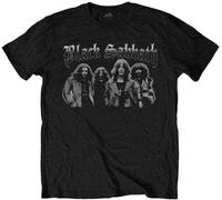 Black Sabbath - T-Shirt # L Black Unisex # Greyscale Group [Import]
