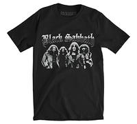 Black Sabbath - T-Shirt # L Black Unisex # Greyscale Group [Import]