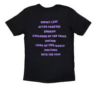 Black Sabbath - T-Shirt # M Unisex Black # Masters of Reality Album