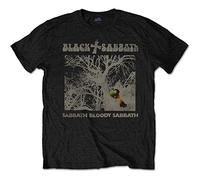 Black Sabbath - T-Shirt # S Black Unisex Bloody Sabbath Vintage [Import]