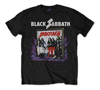 Black Sabbath - T-Shirt # S Black Unisex # Sabotage Vintage