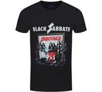 Black Sabbath T-Shirt Sabotage Vintage Homme Noir Noir G