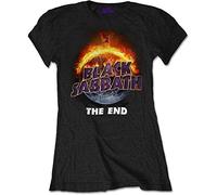 Black Sabbath - T-Shirt # XL Black Femmina # The End [Import]